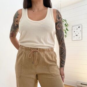 Charlie Holiday scoop tank top